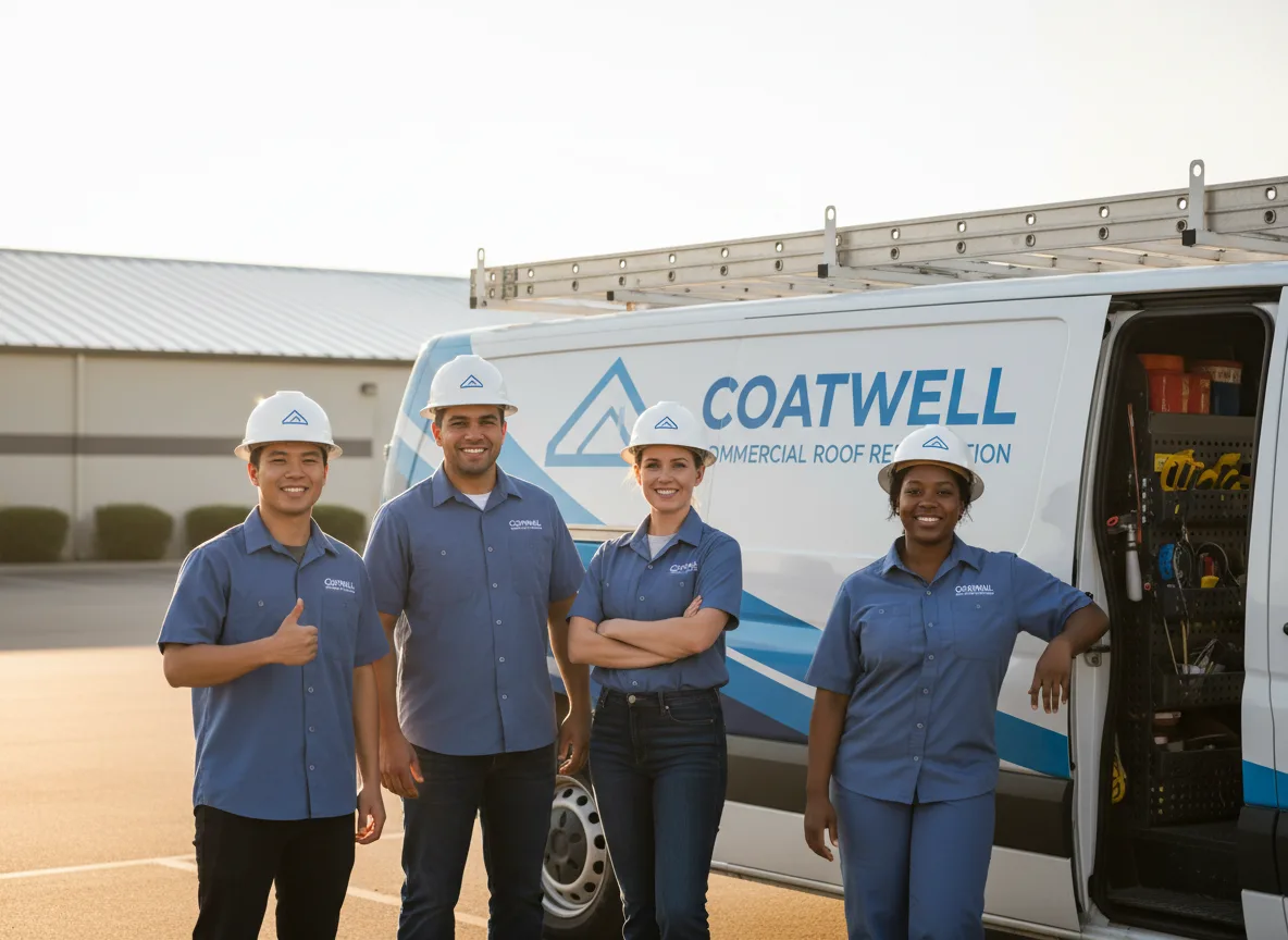 Commercial roof coating company in Bremen, OH